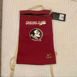 Nike Utility Adjustable Strap Backpack/Sack Florida State Limited Edition